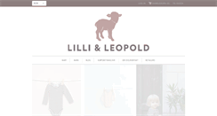 Desktop Screenshot of lillileopold.com